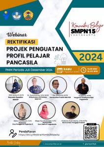 Read more about the article WEBINAR KOMUNITAS MABELTA “REKTIFIKASI PROJEK PENGUATAN PROFIL PELAJAR PANCASILA”