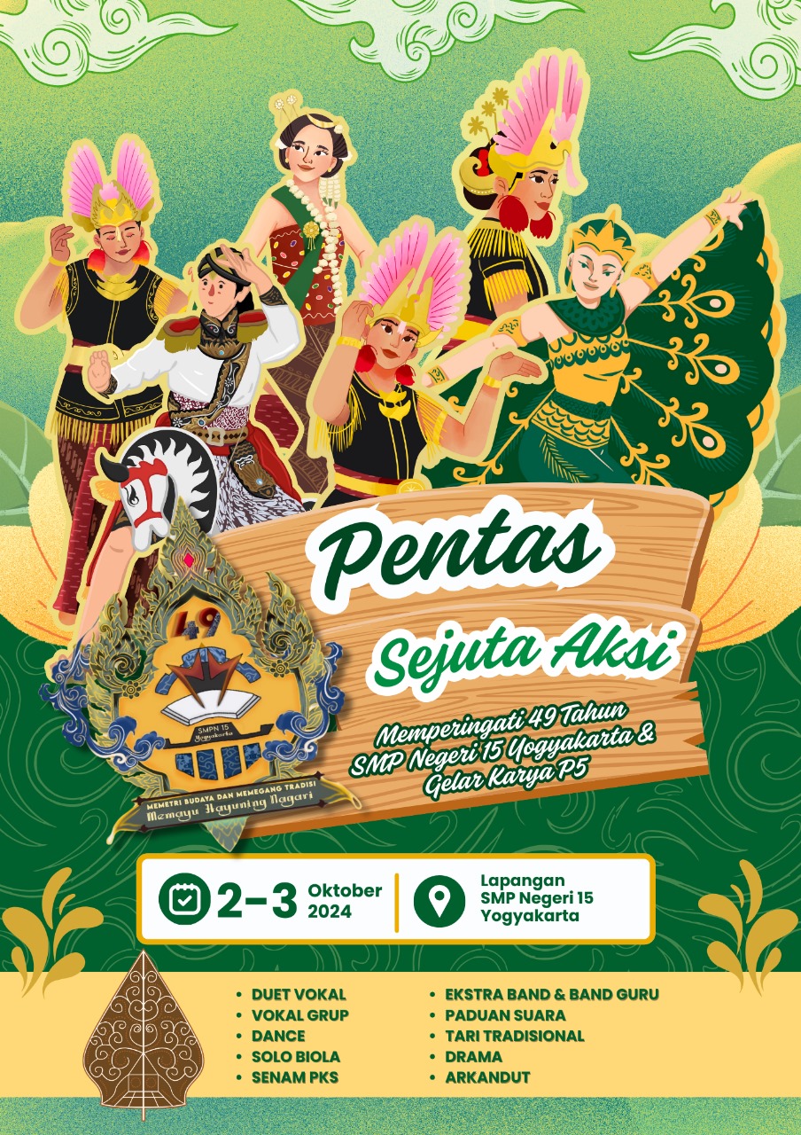 PENTAS SEJUTA AKSI DAN GELAR KARYA P5 KELAS VII DAN VIII